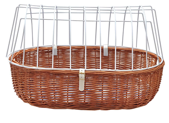 AUMÜLLER Fahrrad-Tierkorb für Lenker